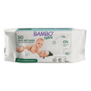 1000011933 Bambo Nature bio billendoekjes 50 stuks