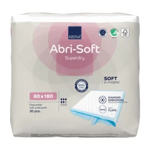 Abena Abri-Soft wegwerponderlegger met instopstroken, extra breed