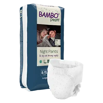 1000024825 BAMBO Dreamy nachtbroekjes unisex voor jongens en meisjes van 8-15 jaar