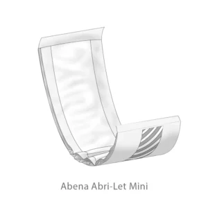 Abena Abri-Let Mini rechthoekig inlegverband met beschermzijde en hechtstrip