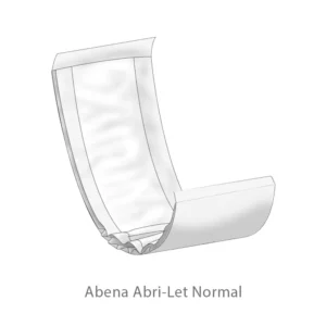 Abena Let Normal rechthoekig inlegverband zonder beschermzijde en hechtstrip voor extra absorptie