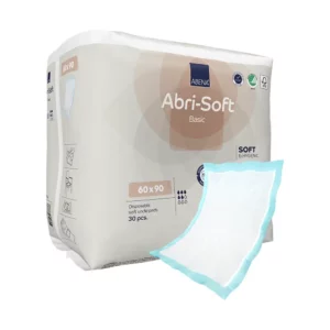 Abri-Soft Basic wegwerponderlegger 60x90 cm verpakking en product