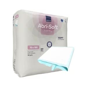 Abena Abri-Soft Superdry wegwerponderlegger met instopstroken