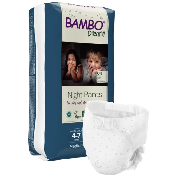 1000024824 BAMBO Dreamy nachtbroekjes Unisex voor jongens en meisjes van 4 tot 7 jaar