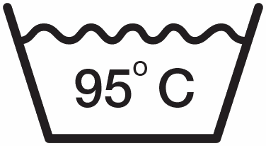 Wasbaar op 95°C