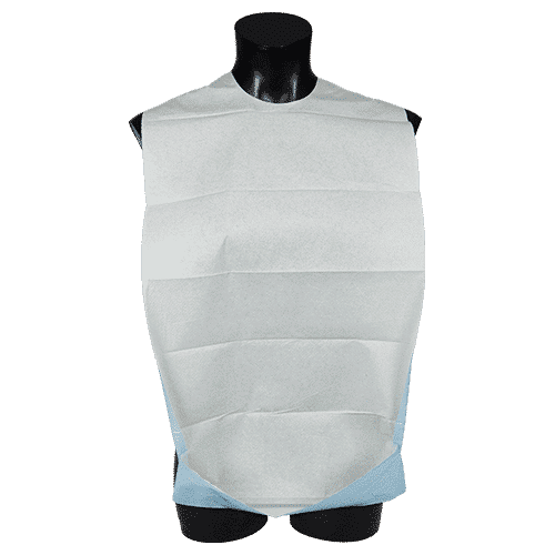 wegwerp servet met opvangzak en plakstrip 37x70cm beschermende kleding product