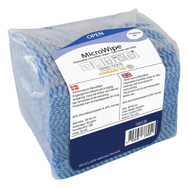 166536 Abena disposable microvezeldoek blauw