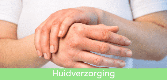 verzorging van een rode huid