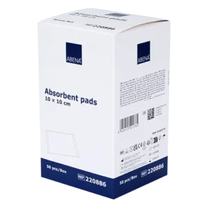 220886 ABENA Absorberende kompressen niet steriel 10x10xcm