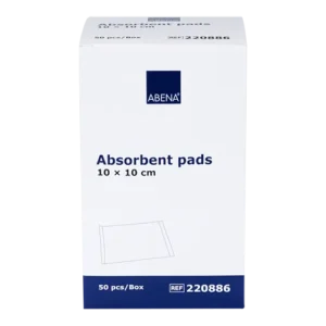 220886 ABENA Absorberende kompressen niet steriel 10x10xcm