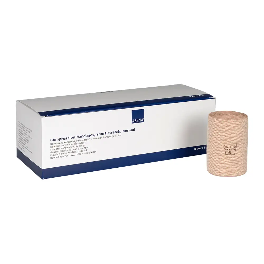 221065 Abena Compressiezwachtel korte strech normaal