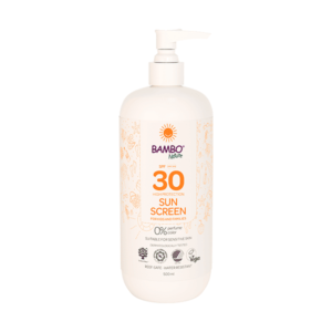 bambo nature zonnebrandcreme fles