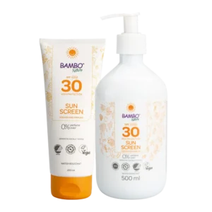 Bambo Nature Zonnebrandlotion SPF30 - 200 ml en 500 ml
