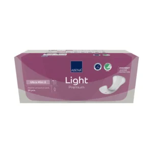 ABENA Light Ultra Mini 0 inlegverband met hechtstrip verpakking