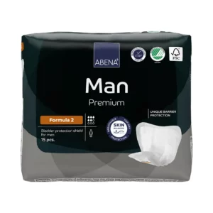 ABENA Man Formula 2 inlegverband voor mannen met licht urineverlies-verpakking