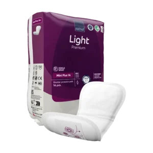 1000021338 Abena Light Mini Plus inlegverband met hechtstrip voor flinke druppels of scheutjes urineverlies