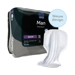 ABENA Man Special inlegverband voor mannen verpakking en product