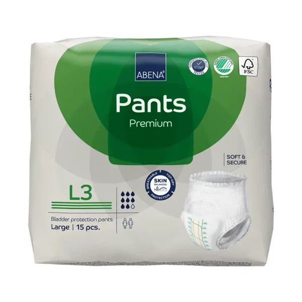 ABENA Pants L3 absorberend broekje voor verlies van urine en (dunne) ontlasting
