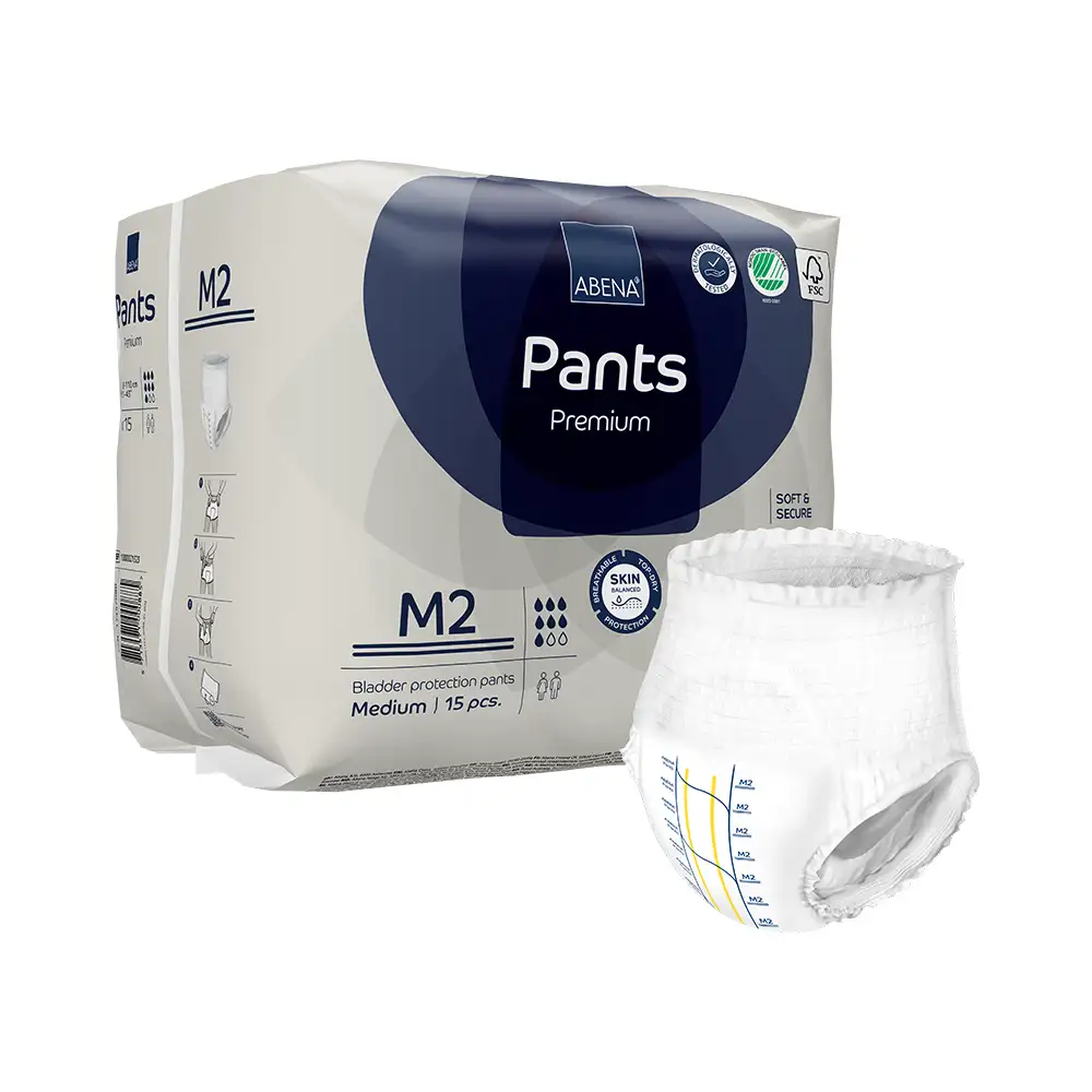 ABENA Pants M2 absorberend broekje voor verlies van urine en (dunne) ontlasting