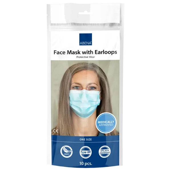 Abena Mondneusmasker type IIR met oorlussen