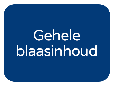 Gehele blaasinhoud