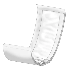 1999905441 ABENA Let Maxi inlegverband voor extra absorptie zonder beschermzijde en hechtstrip