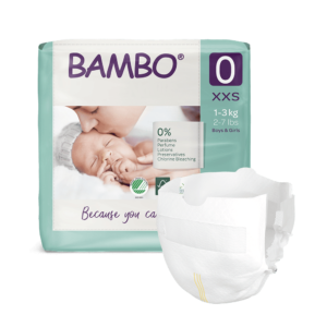BAMBO luiers maat 0 XXS met luier