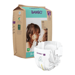 BAMBO luiers maat 5 XL met papieren verpakking